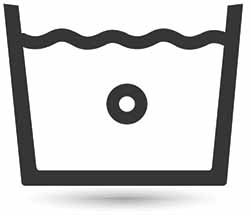Low Temperature Washing Machine Symbol