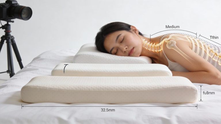 optimal pillow height guide