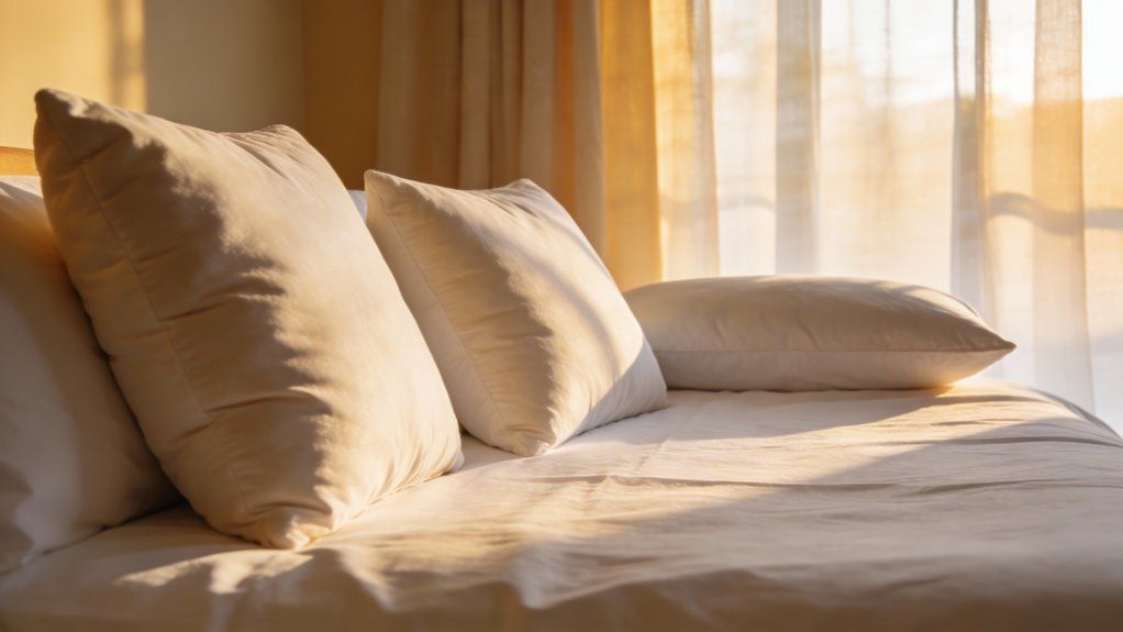 pillow thickness by sleeping position