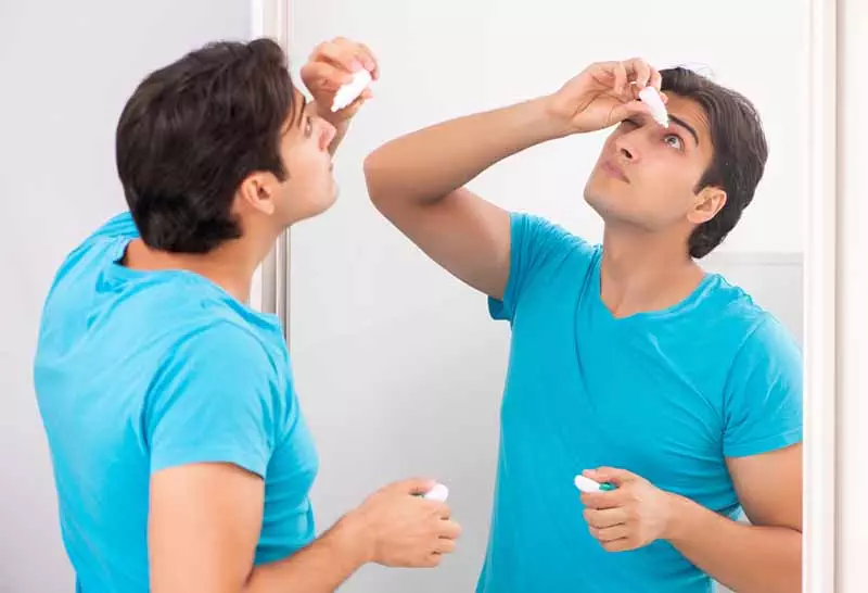Use eye drop before taking lenses of if you accidentally sleep with contacts