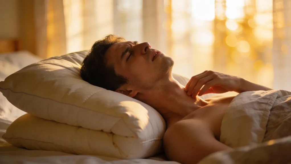 pillow height affects neck