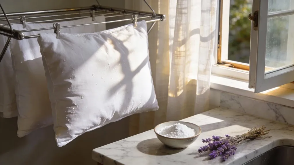 pillow maintenance for freshness