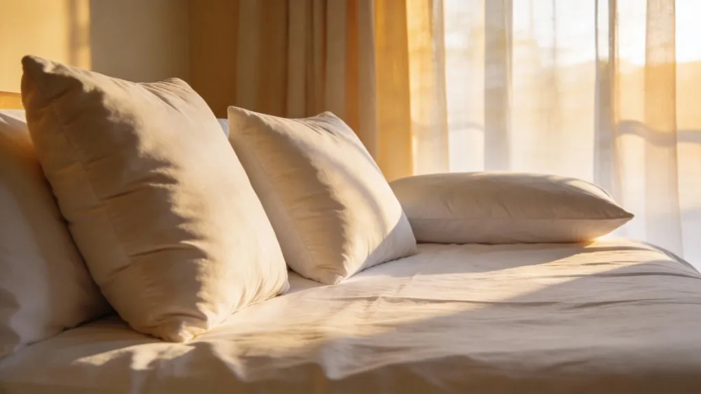 pillow thickness by sleeping position