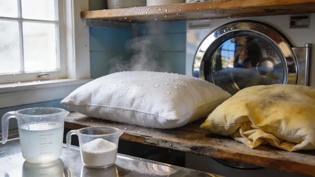 rewash pillow with care