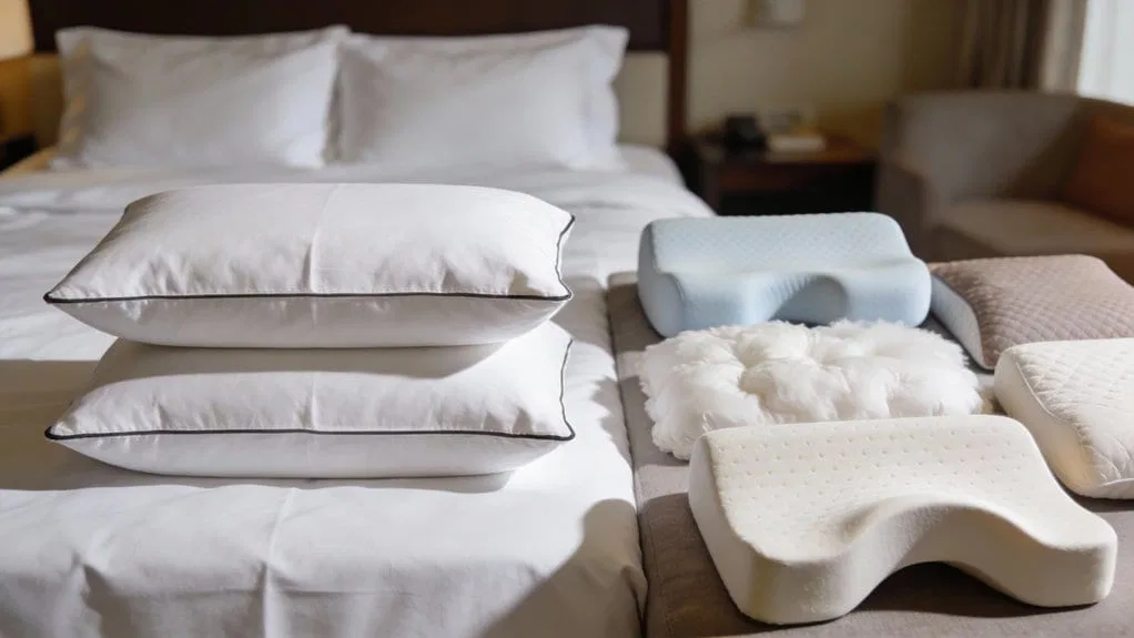 pillow types for sleep positions