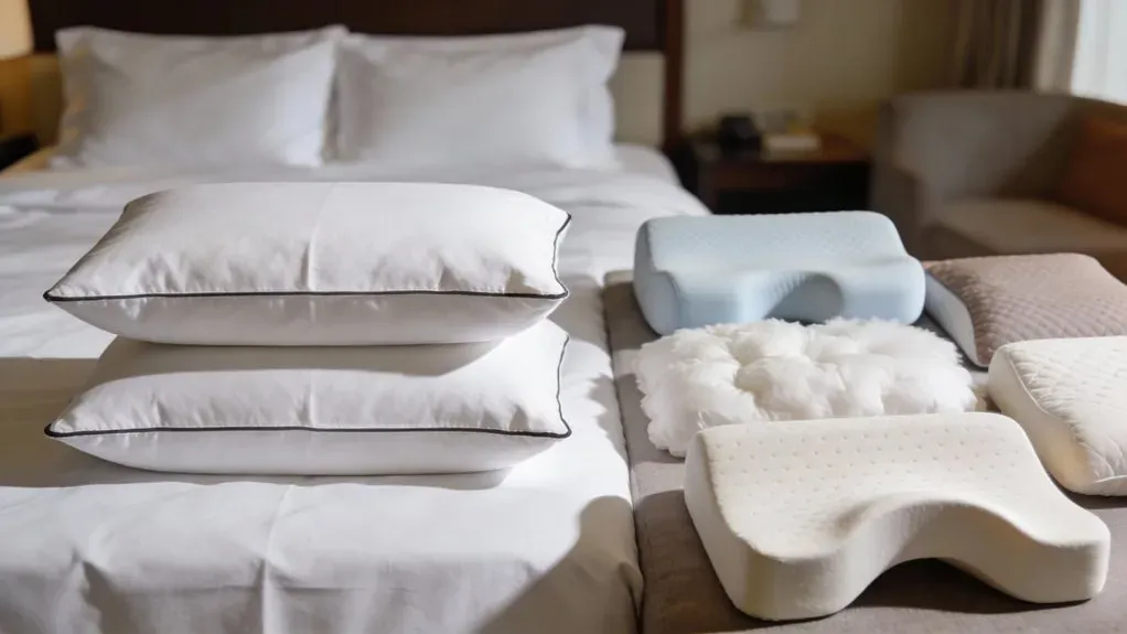 pillow types for sleep positions